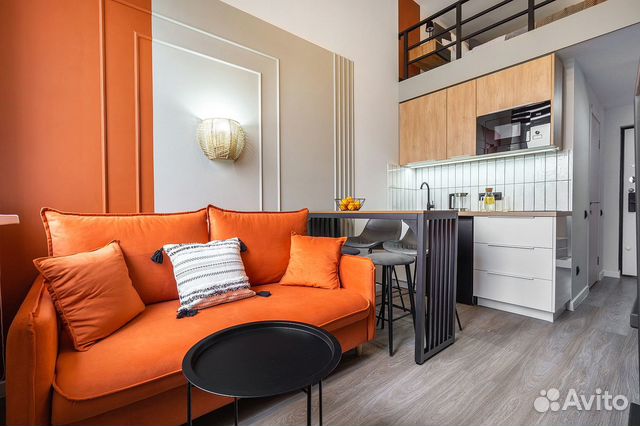 

Квартира-студия, 25 м², 2 кровати
