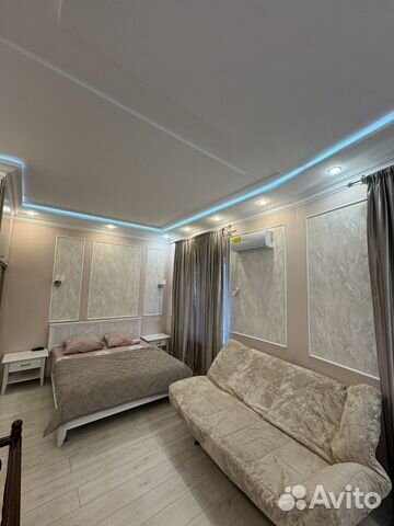 

1-к. квартира, 52 м², 3 кровати