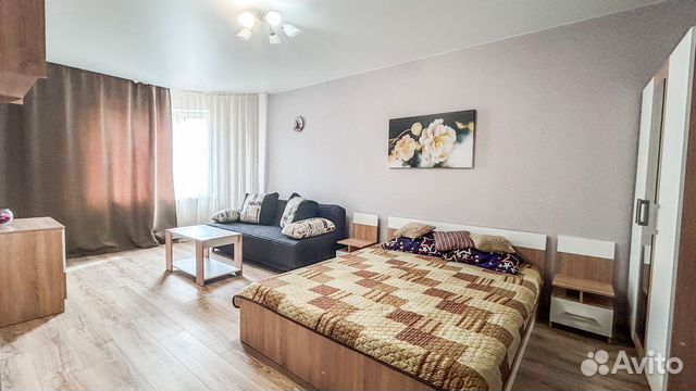 

1-к. квартира, 42 м², 2 кровати
