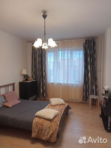 

1-к. квартира, 37,1 м², 2 кровати
