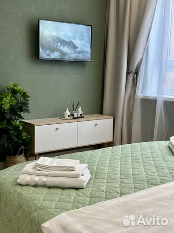

Квартира-студия, 34 м², 1 кровать