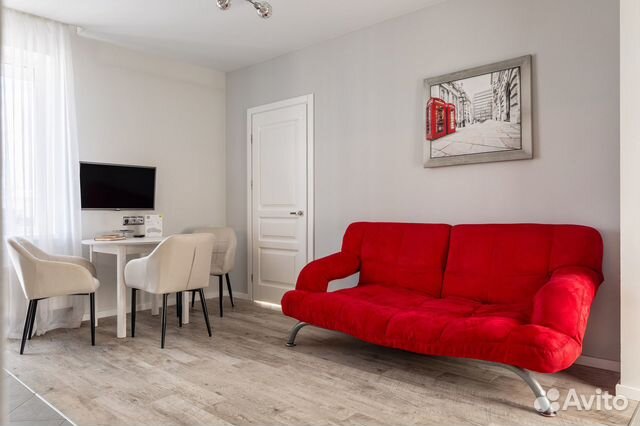 

1-к. квартира, 45 м², 2 кровати