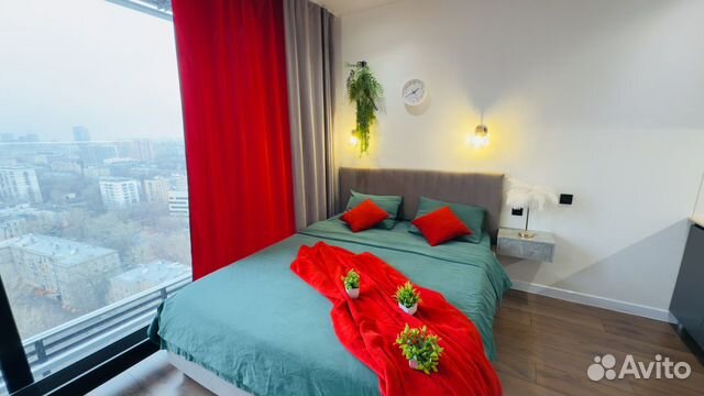 

Квартира-студия, 30 м², 2 кровати
