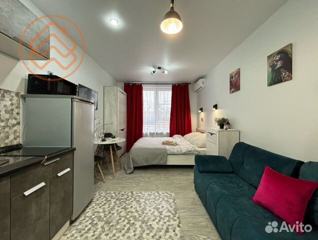 

Квартира-студия, 22 м², 2 кровати