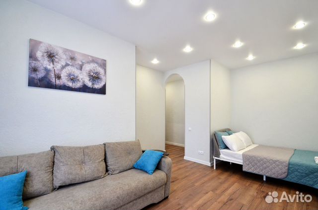 

1-к. квартира, 34 м², 2 кровати