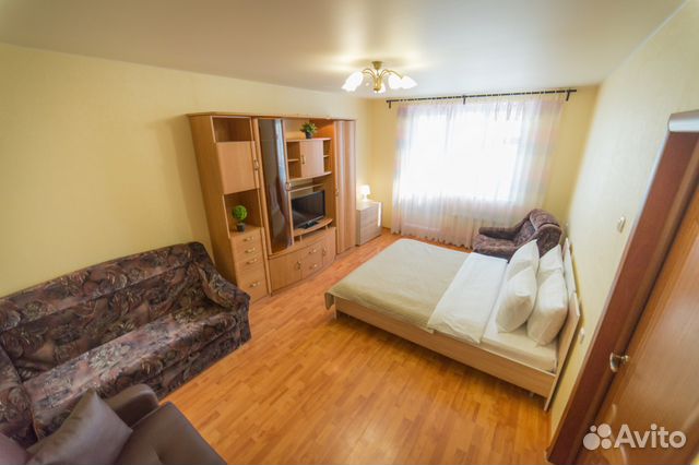 

1-к. квартира, 38 м², 2 кровати