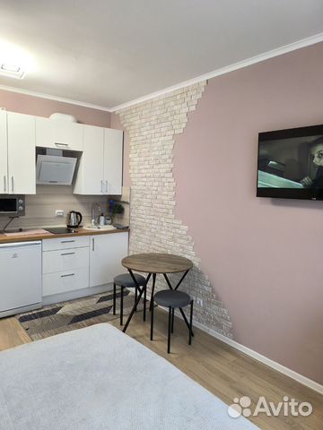 

Квартира-студия, 23 м², 2 кровати