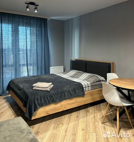 

Квартира-студия, 27 м², 2 кровати