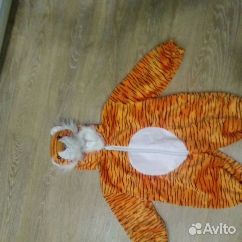 Новогодний Костюм Тигра бодик
