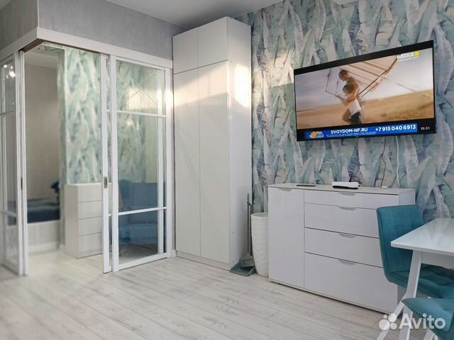 

1-к. квартира, 32 м², 2 кровати