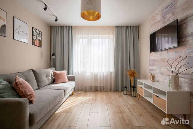 

1-к. квартира, 40 м², 2 кровати
