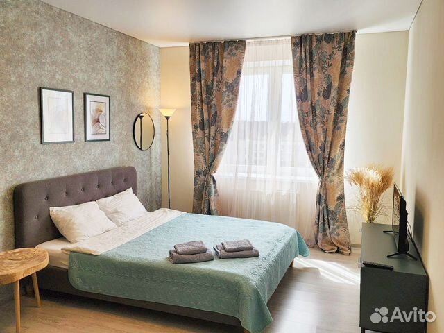 

1-к. квартира, 40 м², 2 кровати
