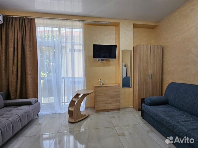 

Квартира-студия, 23 м², 2 кровати