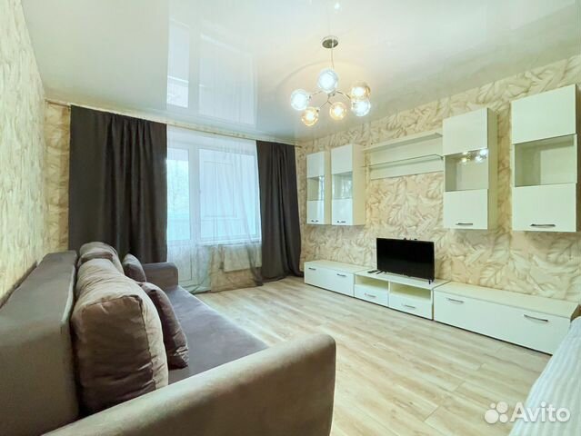 

1-к. квартира, 45 м², 2 кровати