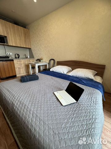 

Квартира-студия, 30 м², 1 кровать