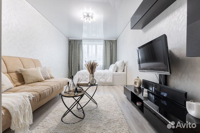

1-к. квартира, 40 м², 2 кровати