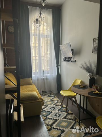 

Квартира-студия, 15,5 м², 2 кровати