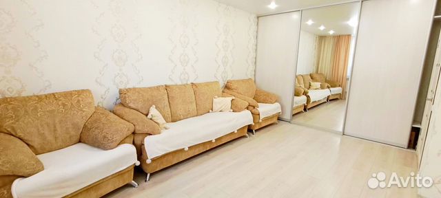 

1-к. квартира, 34 м², 2 кровати
