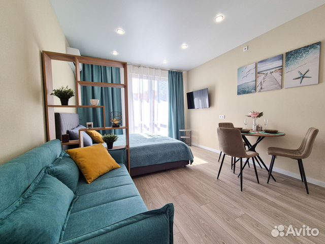 

Квартира-студия, 26 м², 2 кровати
