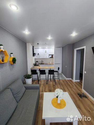 

1-к. квартира, 37,4 м², 2 кровати