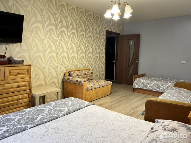 

1-к. квартира, 34 м², 4 кровати