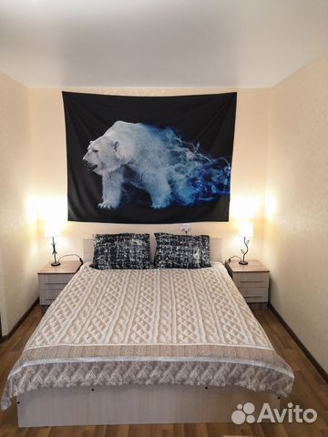 

1-к. квартира, 42 м², 2 кровати