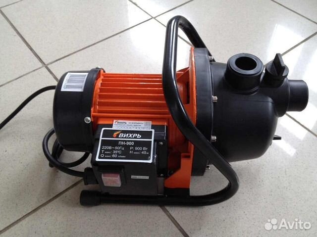 Поверхностный насос Вихрь пн-900