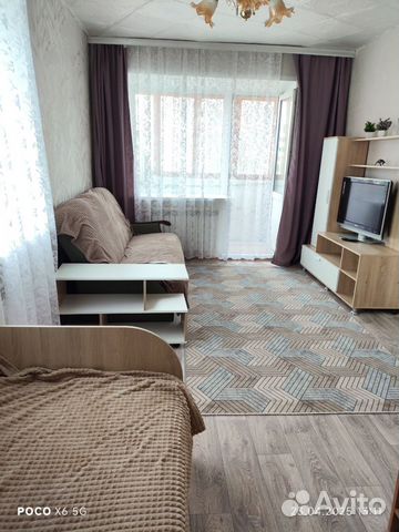 

1-к. квартира, 32 м², 2 кровати