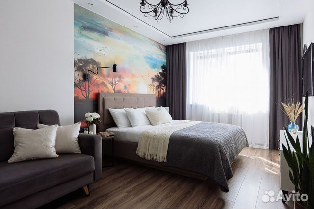 

1-к. квартира, 37 м², 2 кровати