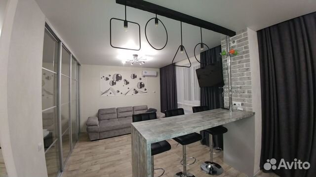 

Квартира-студия, 57 м², 2 кровати