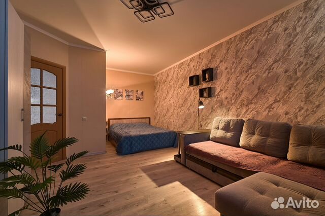 

1-к. квартира, 40 м², 2 кровати