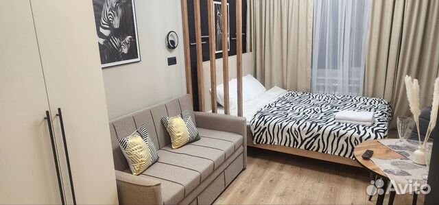 

Квартира-студия, 22 м², 2 кровати