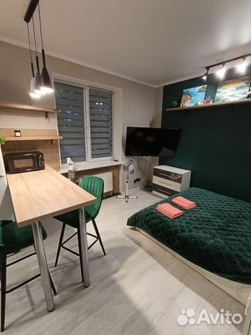 

Квартира-студия, 22 м², 2 кровати