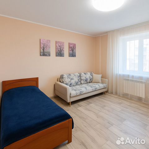 

1-к. квартира, 35 м², 2 кровати
