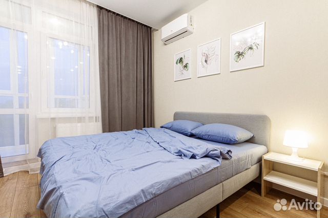 

Квартира-студия, 35 м², 2 кровати