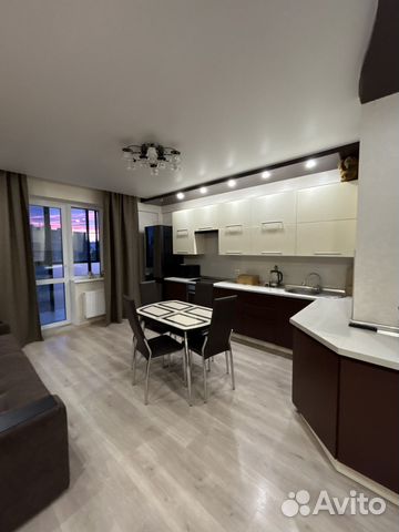

1-к. квартира, 52 м², 2 кровати