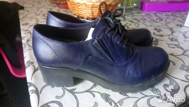 Ботинки весенние кожаные 38 размер