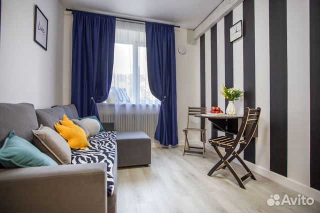 

Квартира-студия, 17 м², 1 кровать