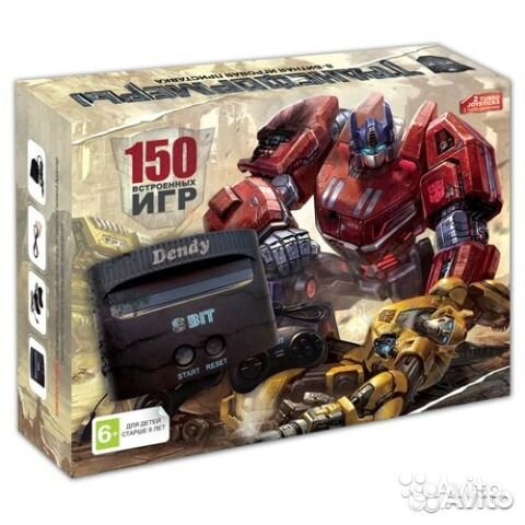 Dendy Transformers 150-in-1