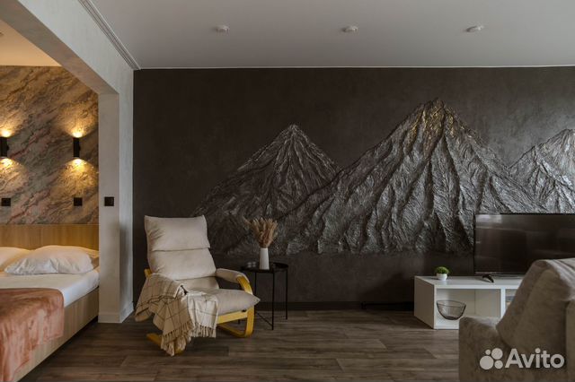 

Квартира-студия, 37 м², 2 кровати