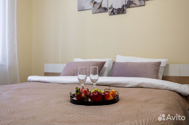 

1-к. квартира, 45 м², 2 кровати