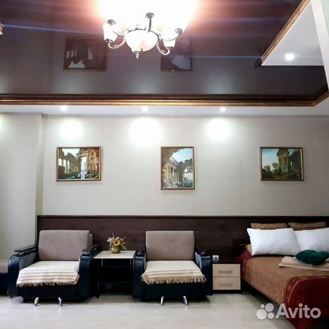 

Квартира-студия, 45 м², 3 кровати