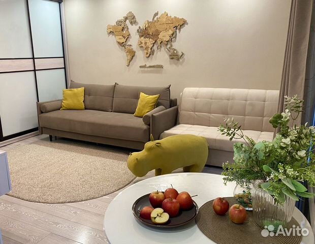 

1-к. квартира, 30 м², 2 кровати