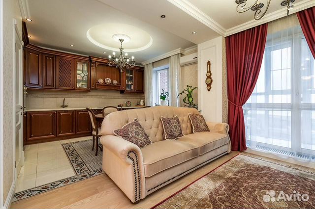 

1-к. квартира, 84 м², 2 кровати
