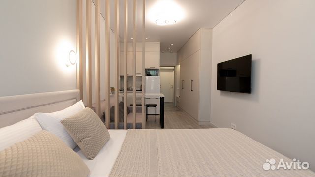 

Квартира-студия, 25 м², 2 кровати