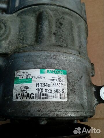 Компрессор кондиционера Volkswagen Passat B6