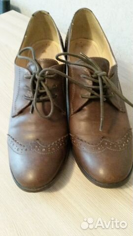 Ботинки туфли ботильоны Francesco Donni кожа