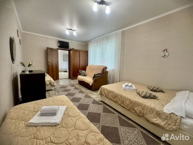 

1-к. квартира, 40 м², 4 кровати