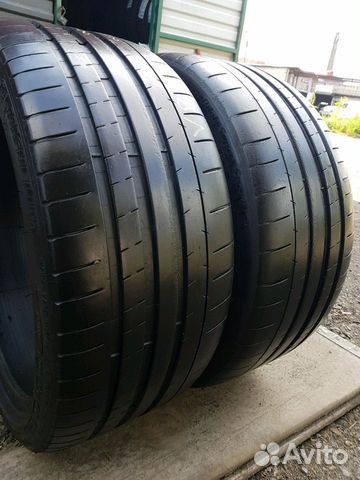 Шины Б У пара лето 245 35 19 michelin