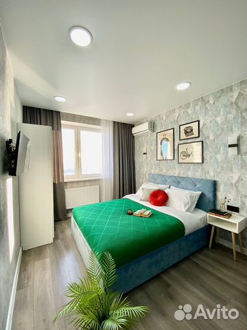

Квартира-студия, 30 м², 2 кровати